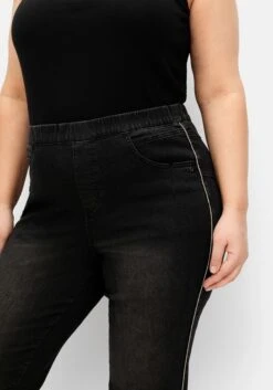 Sheego Skinny Jeans Mit Seitlichen Glitzer-Pipings -Sheego Verkaufe 14575600341 04VMT 02 SH