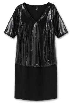 Sheego Cocktailkleid Im Lagenlook Mit Pailletten -Sheego Verkaufe 14575700289 04IHW 00 SH