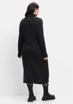 Sheego Strickkleid Mit Kaschmir Und Rautenmuster -Sheego Verkaufe 14577900845 04IWY 02 SH