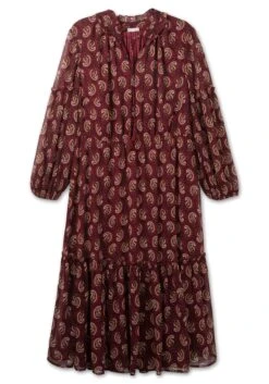 Chiffonkleid In Maxilänge, Mit Paisleydruck -Sheego Verkaufe 14582902047 04ILX 00 SH