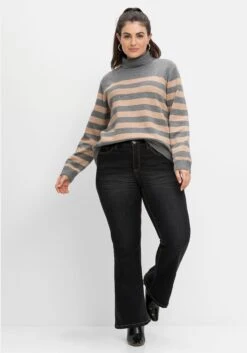 Sheego Bootcut-Jeans Mit 3D-Catfaces -Sheego Verkaufe 14583500341 04IP1 02 SH