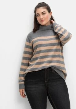 Sheego Bootcut-Jeans Mit 3D-Catfaces -Sheego Verkaufe 14583500341 04IP8 02 SH