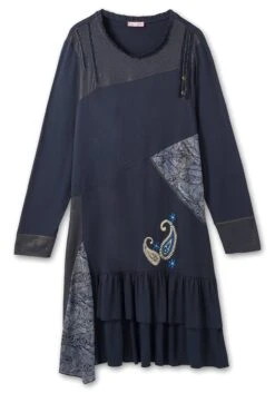 Jerseykleid Im Mustermix, Leicht Elastisch -Sheego Verkaufe 14596300035 04IMV 00 SH