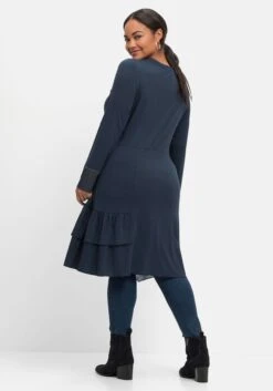 Jerseykleid Im Mustermix, Leicht Elastisch -Sheego Verkaufe 14596300035 04IMZ 02 SH