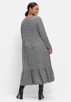 Sheego Shirtkleid In Midilänge, Mit Blumendruck -Sheego Verkaufe 14596800404 04INF 02 SH