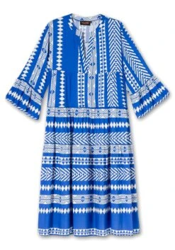 Maxikleid Mit Ethnoprint Und Volant -Sheego Verkaufe 14635801463 04JXQ 00 SH