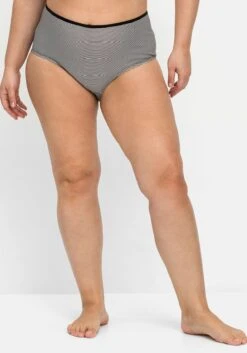 Sheego Slip Im 3er-Pack, In Komfortabler Leibhöhe