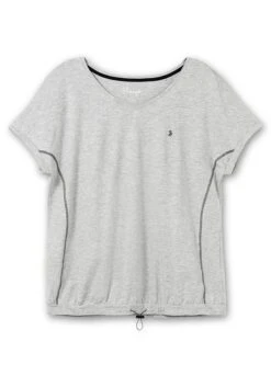 Sheego Relaxshirt Mit Elastischem Saumbund -Sheego Verkaufe 14645600776 04L7D 00 SH