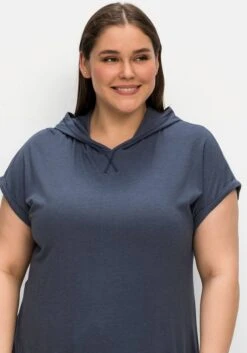 Sheego Relax-Kapuzenshirt Mit Bindeband Am Saum -Sheego Verkaufe 14646700047 04L84 02 SH