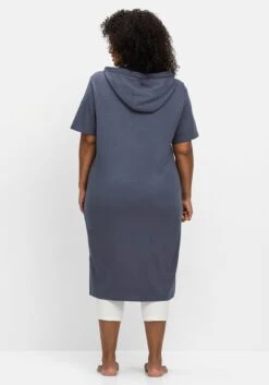 Sheego Relax-Shirtkleid Mit Kängurutasche Und Kapuze -Sheego Verkaufe 14646900047 04KXV 02 SH