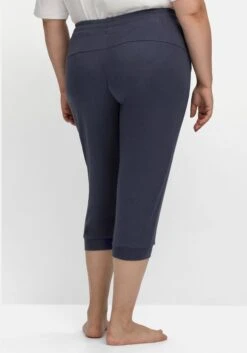 Sheego Relaxhose In 3/4-Länge, Mit Saumbündchen -Sheego Verkaufe 14647000047 04L1K 02 SH