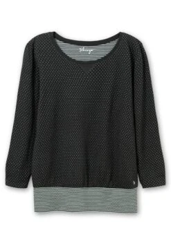 Sheego Relax-Sweatshirt In Longform Mit Breitem Saum -Sheego Verkaufe 14647100105 04KX5 00 SH