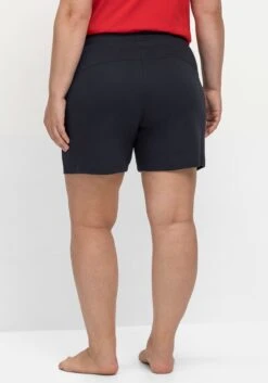 Sheego Relaxshorts Mit Kontrastdetails, Aus Weichem Interlock -Sheego Verkaufe 14647300018 04L8F 02 SH