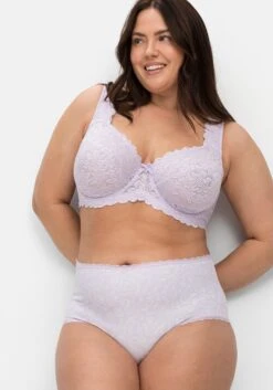 Sheego Bügel-BH Mit Blickdichter Spitze Und Seitenstützen -Sheego Verkaufe 14652500243 04KZ4 02 SH