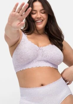 Sheego BH Ohne Bügel Aus Dekorativer Vollspitze -Sheego Verkaufe 14661700243 04LGN 02 SH