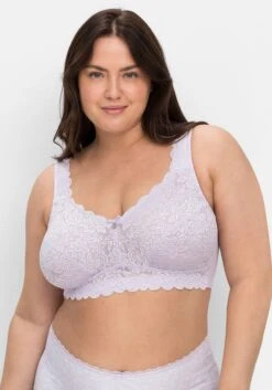 Sheego BH Ohne Bügel Aus Dekorativer Vollspitze