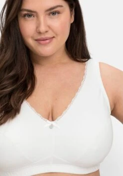 Sheego Komfort-BH Ohne Bügel, Im Doppelpack -Sheego Verkaufe 14662002048 04LJY 02 SH