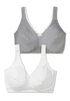 Sheego Komfort-BH Ohne Bügel, Im Doppelpack -Sheego Verkaufe 14662002048 04OOO 00 SH