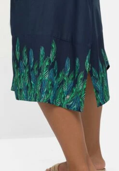 Sheego Strand-Kaftan Mit Bordürendruck -Sheego Verkaufe 14668000018 04LSM 01 SH