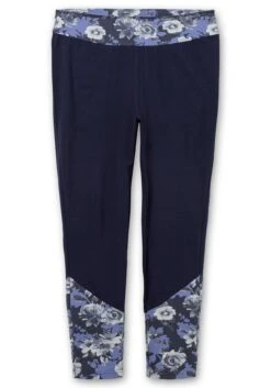 Relaxleggings Mit Blumendruck Und Shaping-Bund -Sheego Verkaufe 14668601406 04LH3 00 SH