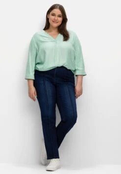 Sheego Gerade Jeans Mit Biesen -Sheego Verkaufe 14672400330 04LSI 02 SH