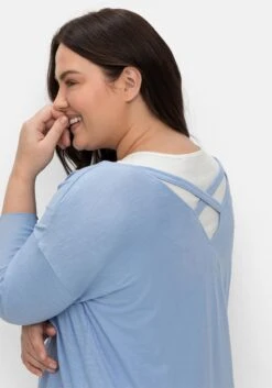 Set Aus Oversized-Shirt Und Tanktop -Sheego Verkaufe 14672800025 04O5F 02 SH