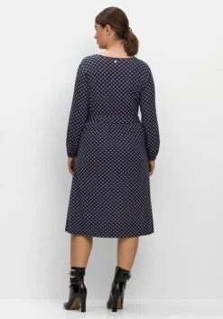 Sheego Jerseykleid In Petite-Passform, Mit Alloverprint -Sheego Verkaufe 14677400403 04LTJ 02 SH