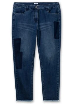 Sheego Skinny Jeans In Patch-Optik, Mit Offenem Saum -Sheego Verkaufe 14680700053 04LT6 00 SH