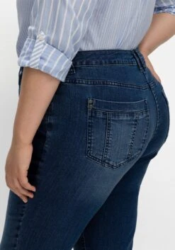 Sheego Skinny Jeans In Patch-Optik, Mit Offenem Saum -Sheego Verkaufe 14680700053 04LT7 02 SH