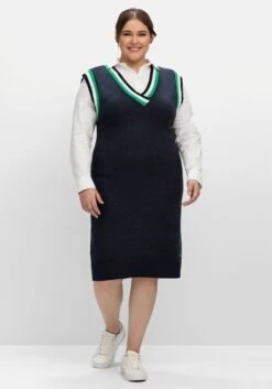 Sheego Strickkleid Im Pullunder-Stil -Sheego Verkaufe 14688202120 04LZ3 02 SH