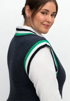 Sheego Strickkleid Im Pullunder-Stil -Sheego Verkaufe 14688202120 04LZ4 01 SH