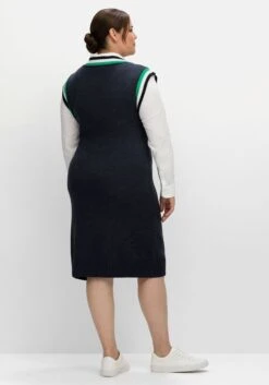 Sheego Strickkleid Im Pullunder-Stil -Sheego Verkaufe 14688202120 04LZ9 02 SH