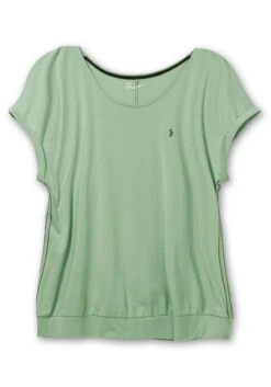 Sheego Relaxshirt Mit Bruststickerei Und Saumbündchen -Sheego Verkaufe 14697200133 04M3R 00 SH