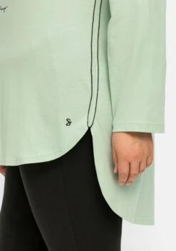 Sheego Relax-Shirt Mit Verlängerter Rückenpartie -Sheego Verkaufe 14697600133 04MCK 02 SH