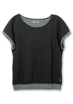 Sheego Relax-Shirt Im Mustermix, Mit Saumbündchen -Sheego Verkaufe 14697702139 04M67 00 SH