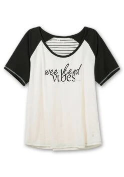 Sheego Schlafshirt Mit Raglanärmeln Und Wordingprint -Sheego Verkaufe 14699700781 04RLN 00 SH