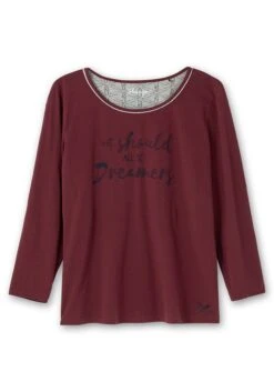 Sheego Schlafshirt Mit Langarm Und Fronprint -Sheego Verkaufe 14699800265 04UW0 00 SH