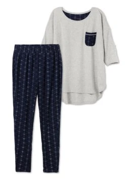 Sheego Pyjama-Set Aus Shirt Und Leggings -Sheego Verkaufe 14700500834 04OO7 00 SH