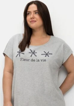 Sheego Nachthemd Mit Verlängerter Rückenpartie -Sheego Verkaufe 14702500776 04M5L 02 SH