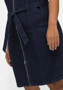 Jeanskleid Mit Durchgehendem 2-Wege-Zipper -Sheego Verkaufe 14707000330 04MO6 02 SH