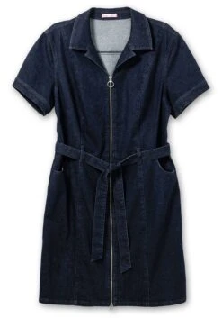 Jeanskleid Mit Durchgehendem 2-Wege-Zipper -Sheego Verkaufe 14707000330 04MO7 00 SH