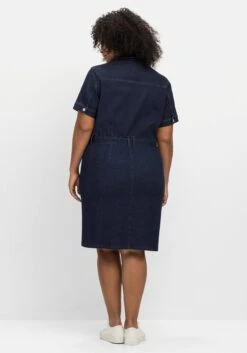 Jeanskleid Mit Durchgehendem 2-Wege-Zipper -Sheego Verkaufe 14707000330 04MOB 02 SH