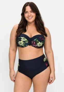 Bikinihose In Hohem Schnitt, Mit Blumendruck -Sheego Verkaufe 14739801406 04RFE 00 SH
