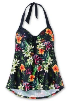 Tankini-Top MitBlumenprint Und Neckholderträgern -Sheego Verkaufe 14740101406 04MKZ 00 SH
