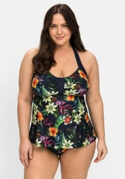 Tankini-Top MitBlumenprint Und Neckholderträgern -Sheego Verkaufe 14740101406 04ML2 02 SH