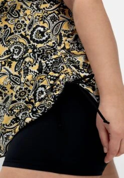 Sheego Tankini-Oberteil Im Paisleymuster, Mit Raffung Seitlich -Sheego Verkaufe 14745800289 04MFJ 02 SH