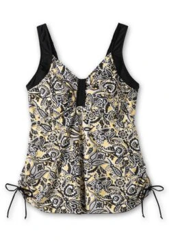 Sheego Tankini-Oberteil Im Paisleymuster, Mit Raffung Seitlich -Sheego Verkaufe 14745800289 04MFK 00 SH