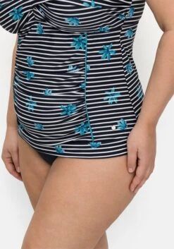 Sheego Gestreiftes Tankini-Top Mit Shaping-Einsatz -Sheego Verkaufe 14745901739 04MJ1 02 SH