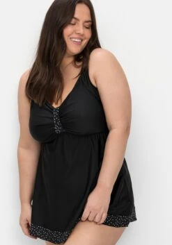 Sheego Tankini-Oberteil In Leicht Ausgestellter Longform -Sheego Verkaufe 14746002172 04MFB 02 SH