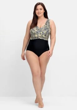 Sheego Badeanzug Mit Tiefem Rücken Und Shaping-Effekt -Sheego Verkaufe 14751200289 04MI5 02 SH
